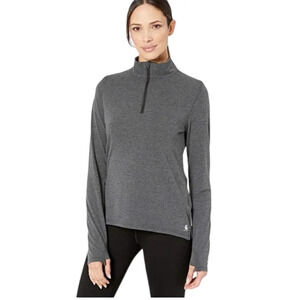 Carhartt Women's Force  Delmont Quarter Zip Gray Size Xl